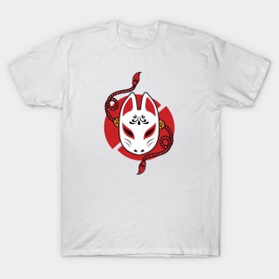 Japanese kitsune mask T-Shirt